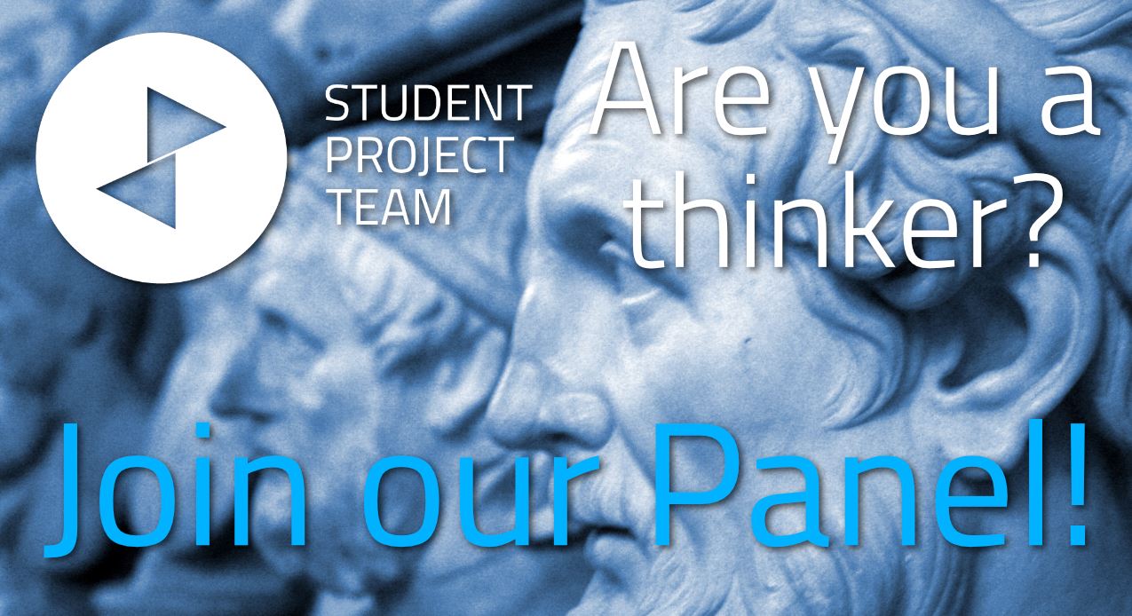 Get involved, join the Student Panel