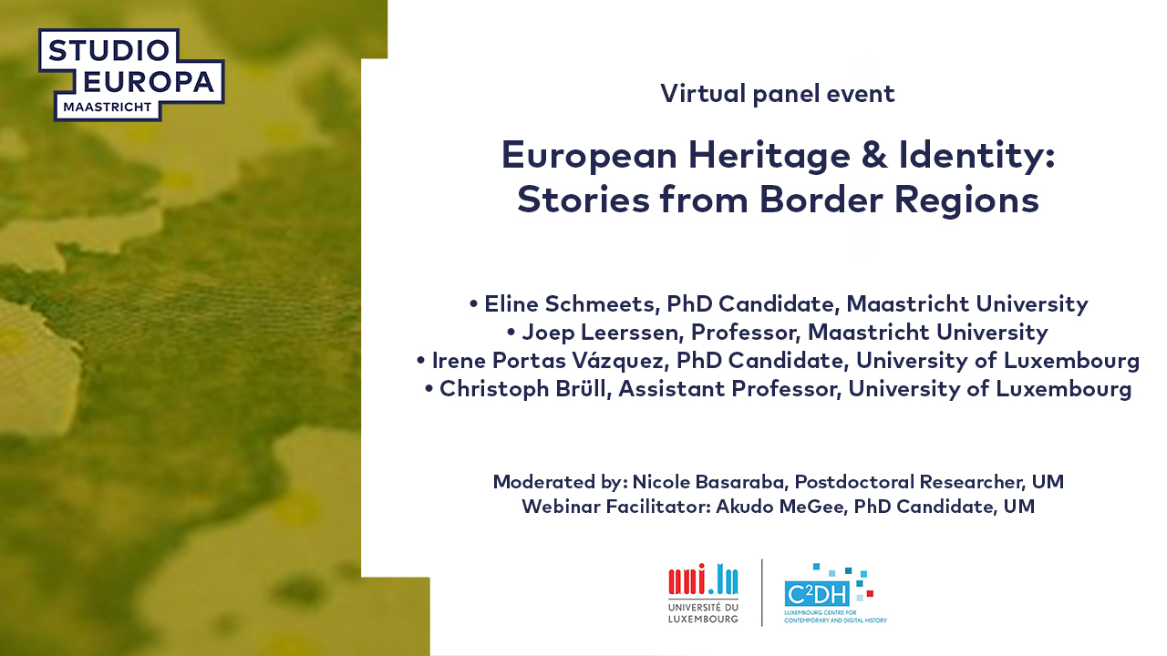 15 April 2021: Virtual Panel Event: “European Heritage & Identity: Stories from Border Regions”