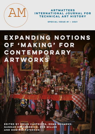 Publication of Art Matters Special Issue: Expanding Notions of ‘Making’ for Contemporary Artworks