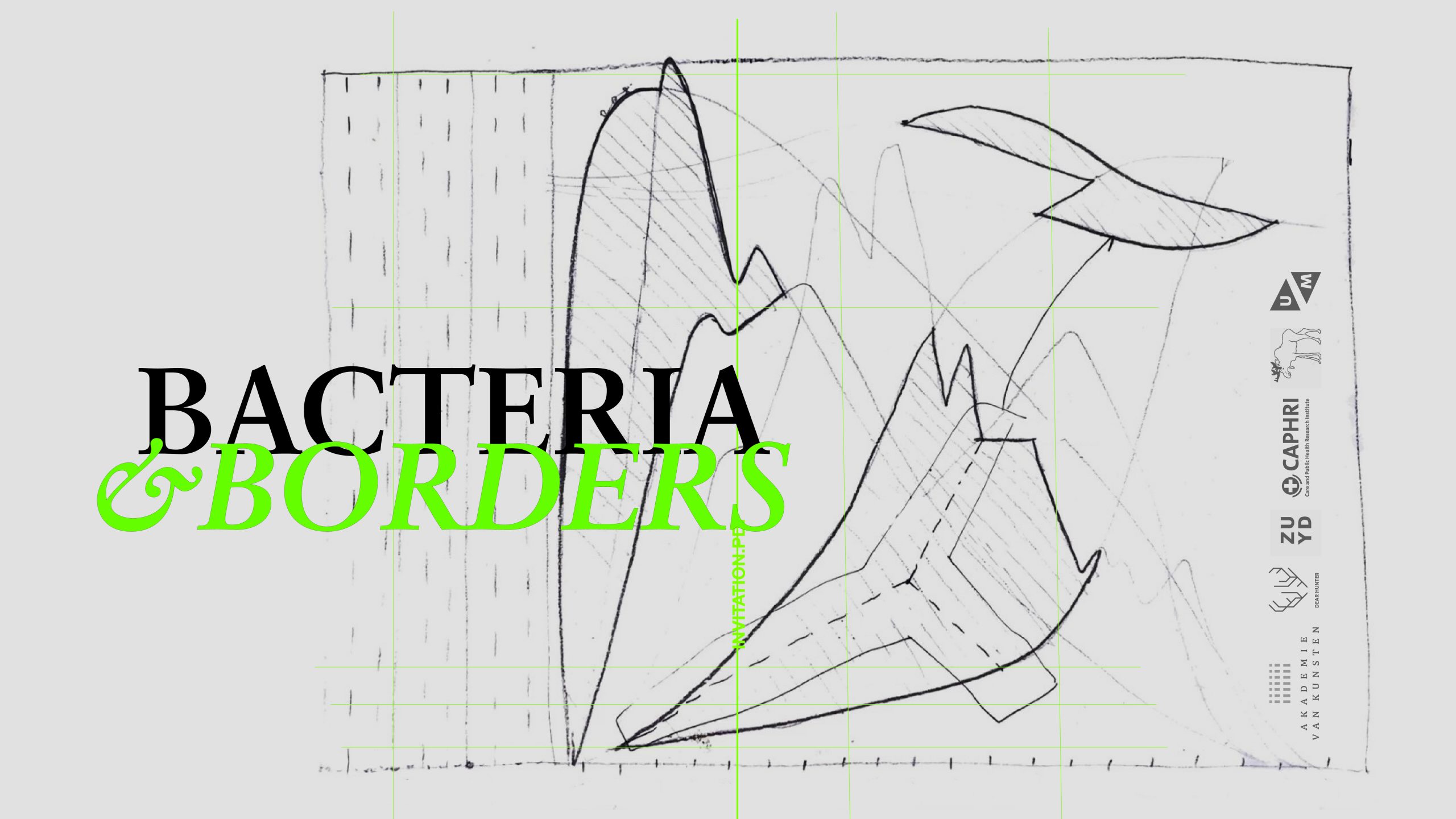 Presentation artistic research on the impact of borders on bacteria and virusses
